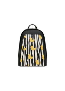 DOGO Tagesrucksack "Tidy Bag Ducky Damen Rucksäcke (Fashion) / Neutral", schwarz, Lederimitat, Rucksäcke