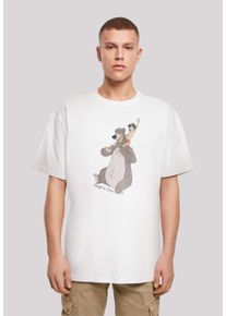 F4NT4STIC Herren T-Shirt "Disney Dschungelbuch Mogli und Balu", weiß, casual, Gr. XL, Obermaterial: 100% Baumwolle, Shirts, Print