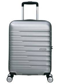 Hartschalen-Trolley "FLASHLINE 55", American Tourister, blau, ABS, festlich, Koffer, Handgepäck-Koffer Reisegepäck Koffer TSA-Zahlenschloss