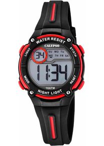 Calypso Watches Kinder Chronograph "Digital Crush", schwarz, Armbanduhren, Armbanduhr, Quarzuhr, Kinderuhr, Datum, digital, Stoppfunktion