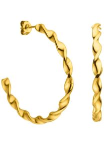 PURELEI Damen Paar Creolen "Schmuck Geschenk Kaula Ohrringe", Edelstahl, gold, Edelstahl, Ohrringe