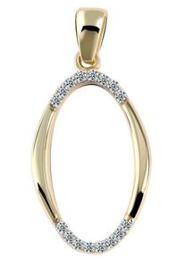 Adelia´s ADELIA ́S Damen Ketten-Anhänger "Neuheit 2025 - moderner Schmuck Anhänger aus 333 Gold", Gelbgold 333-Gold, gold, Gelbgold 333, Gold, Schmuckanhänger