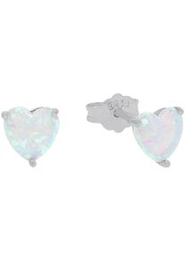 Amor Damen Paar Ohrstecker "Herz, Trachtenschmuck, Volksfest, 2039224", Silber 925 (Sterlingsilber), silber, Silber 925 (Sterlingsilber), Ohrringe,