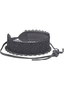 Lascana Damen Taillengürtel "Bindegürtel", schwarz, modisch, Gr. M, bestickt, Materialmix, Gürtel, zum Binden, Shaping-Effekt, Gürtel für Kleid &