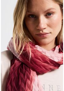 Street One Damen Halstuch, rot, casual, gemustert, Stoff, 100% Polyester, Modetücher, mit grafischem Muster