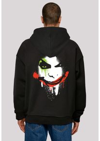 F4NT4STIC Herren Kapuzenpullover "DC Comics Batman City Joker Face", schwarz, casual, Gr. L, Obermaterial: 100% Baumwolle, Pullover, Print