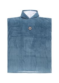 Billabong Herren Badeponcho "MENS HOODED TOWEL", blau, unifarben, Baumwolle, Hausmäntel