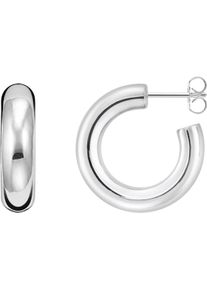 Thomas Sabo Damen Paar Creolen "Chunky klein, CR635-001-21, CR635-413-39", Silber 925 (Sterlingsilber), silber, Silber 925 (Sterlingsilber), Ohrringe