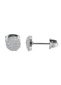 Adelia´s ADELIA ́S Damen Paar Ohrhänger, Damen, Edelstahl, silber, Edelstahl, Ohrringe