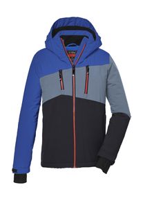 Killtec Kinder Skijacke "KSW 150 BYS SKI JCKT", blau, sportlich, Gr. 176, 100% Polyester, Jacken