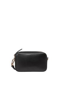 Marc O'Polo MARC O'POLO Damen Umhängetasche "aus edlem Rindleder", schwarz, Leder, unifarben, Taschen