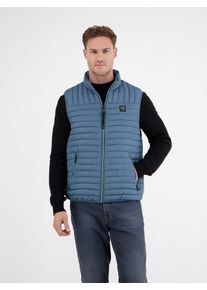 Lerros Herren Steppweste "Lerros Leichte Steppweste für Herren", blau, Gr. L, 100% Polyester, Westen