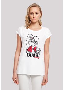 F4NT4STIC Damen T-Shirt "Looney Tunes Classic Lola Bunny", weiß, casual, Gr. L, Obermaterial: 100% Baumwolle, Shirts, Damen,Premium