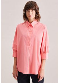 Seidensticker Damen Schlupfbluse "Schwarze Rose", pink, Gr. 38, unifarben, 97% Baumwolle 3% Elastan, Blusen, 3/4-Arm Kragen Uni