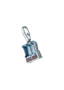 Damen Charm-Einhänger "Strandkorb, Silber 925", bunt, Giorgio Martello MILANO, Silber 925 (Sterlingsilber), Charms