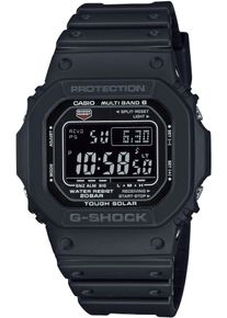 Casio G-SHOCK Herren Funkchronograph, schwarz, Armbanduhren, Solaruhr, Armbanduhr, Herrenuhr,digital,bis 20bar wasserd.Resinarmband