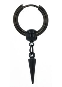 Adelia´s ADELIA ́S Damen Paar Creolen "Neuheit 2025 - Unisex Creolen aus Edelstahl Ø 12 mm", Unisex, Edelstahl, silber, Edelstahl, Ohrringe
