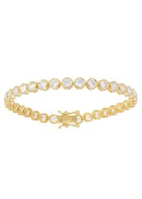 Firetti Damen Armband "Schmuck Geschenk Silber 925 Armschmuck Armkette Tennisarmband", Silber 925 (Sterlingsilber), gold, Silber 925