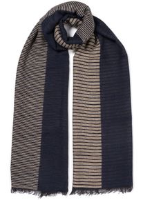 MONTI Damen Strickschal, blau, klassisch, Feinstrick, Materialmix, Modetücher, aus hochwertigem Materialmix, Modeschal, maximaler Tragekomfort