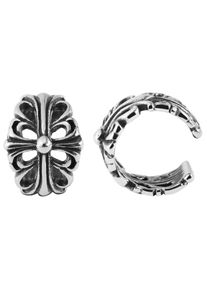 Adelia´s ADELIA ́S Damen Paar Ohrclips "Neuheit 2025 - Damen Ohrclips aus Edelstahl Ø 10 mm", Damen, Edelstahl, silber, Edelstahl, Ohrringe