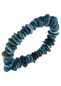 Jobo Damen Armband, Materialmix, blau, Materialmix, Armbänder, mit Apatit 19 cm