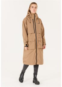 WHISTLER Damen Kurzmantel "Bombai", braun, casual, Gr. 44, unifarben, 100% Polyester, Mäntel, in wasserfester Qualität