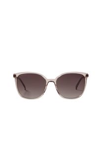 Marc O'Polo MARC O'POLO Damen Sonnenbrille "mit schmalem Bio-Azetat-Rahmen", rot, unifarben, Brillen