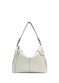 Damen Hobo "Hobo M MILA LACK DISTRESSED", Liebeskind Berlin, weiß, Leder, Taschen