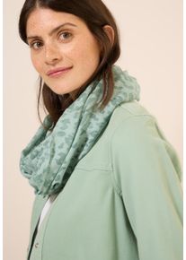 Cecil Damen Loopmatcha grün, casual, bedruckt, Stoff, 50% Polyester, 50% Viskose, Modetücher, aus softem Materialmix