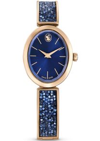 Swarovski Damen Quarzuhr "CRYSTAL ROCK OVAL", rosa, Armbanduhren, Armbanduhr, Damenuhr, Swarovski-Kristalle, Swiss Made