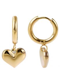 Adelia´s ADELIA ́S Damen Paar Ohrhänger, Damen, Edelstahl, silber, Edelstahl, Ohrringe