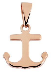 Adelia´s ADELIA ́S Damen Ketten-Anhänger "Neuheit 2025 - eleganter Anker Anhänger aus Edelstahl", Edelstahl, gold, Edelstahl, Schmuckanhänger