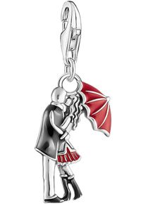 Thomas Sabo Damen Charm-Einhänger "küssendes Paar, 2069-664-10", bunt, Silber 925 (Sterlingsilber), Charms