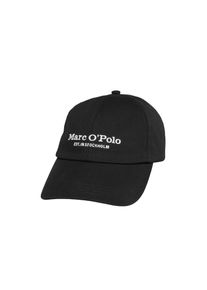 Marc O'Polo MARC O'POLO Damen Baseball Cap "aus hochwertigem Bio-Baumwoll-Twill", schwarz, unifarben, Baumwolle, Caps