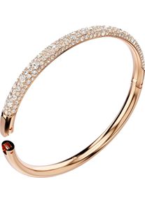 Swarovski Damen Armreif "Sublima Round Schnee-Pavé, 5684241, 5688611, 5688612", M, Metall, rosa, Metall, Armbänder, mit Swarovski Kristall