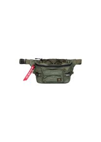 Gürteltasche "Alpha Industries Accessoires - Bags Combat Waistbag", Alpha Industries, grün, Obermaterial 1: 50% Nylon, 50% Polyester, Obermaterial 2: