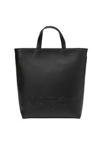 Marc O'Polo MARC O'POLO Damen Shopper "aus einer Lederalternative aus recyceltem Polyester", schwarz, Polyester, unifarben, Taschen