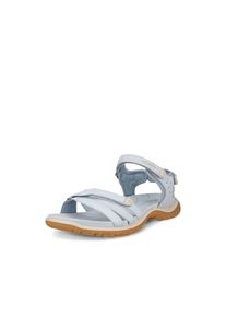 Ecco Damen Trekkingsandale "Ecco OFFROAD ROAM W", Gr. 36, blau, Leder, sportlich, Schuhe, Outdoorschuh, Sommerschuh, Freizeitsandale, mit