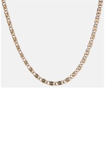 Firetti Damen Edelstahlkette "Schmuck Geschenk S-Panzerkette, 3,45 mm breit", 80, Edelstahl, B: 3,45mm, rosa, Edelstahl, B:3,45mm, Halsketten, Made