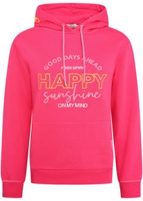 Zwillingsherz Damen Sweatshirt, pink, casual, Gr. LXL, unifarben, Sweatware, Obermaterial: 80% Baumwolle, 20% Polyester, Sweatshirts, mit