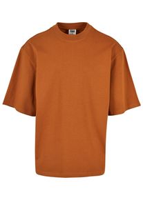 Urban Classics Herren T-Shirt "Urban Classics Herren Organic Oversized Sleeve Tee", orange, casual, Gr. XXXL, unifarben, 100% Baumwolle, Shirts