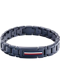 Tommy Hilfiger Herren Armband "MASON, 2790596, 2790597, 2790598", Edelstahl, bunt, Edelstahl, Armbänder, mit Emaille
