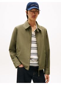 Tommy Hilfiger Herren Collegejacke "PACKABLE IVY JACKET", grün, casual, Gr. XL, Web, Obermaterial: 100% Polyester, Jacken