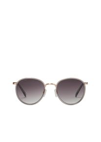 Marc O'Polo MARC O'POLO Damen Sonnenbrille "mit extravagantem Edelstahl-Acetat-Rahmen", gold, unifarben, Brillen