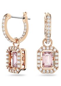 Swarovski Damen Paar Ohrhänger "Una Millenia Dc, 5649474", Metall, bunt, Metall, Ohrringe, mit Swarovski Kristall - Einhänger abnehmbar