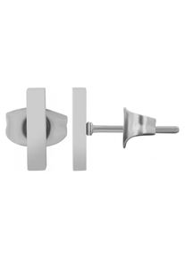 Adelia´s ADELIA ́S Damen Paar Ohrhänger "Neuheit 2025 - Damen Ohrstecker aus poliertem Edelstahl", Damen, Edelstahl, silber, Edelstahl, Ohrringe