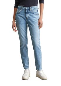 Marc O'Polo Damen Boyfriend-Jeans "aus softem Denim", blau, casual, Gr. 28, MARC O'POLO DENIM, unifarben, Obermaterial: 99% Baumwolle, 1% Elasthan, Jeans