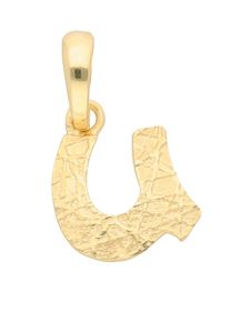 Adelia´s ADELIA ́S Damen Buchstaben-Anhänger "Damen & Herren 333 Gold Buchstabenanhänger U", Gold, gold, Gold, Schmuckanhänger, für Damen & Herren