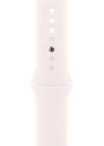 Apple Smartwatch-Armband "Sportarmband", 13-18cm, Apple Watch Modelle 38mm / 40mm / 41mm / 42mm / S/M, rosa, Uhrenarmbänder