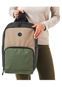 Rieker Cityrucksack "Foil", grün, Lederimitat, casual, Rucksäcke